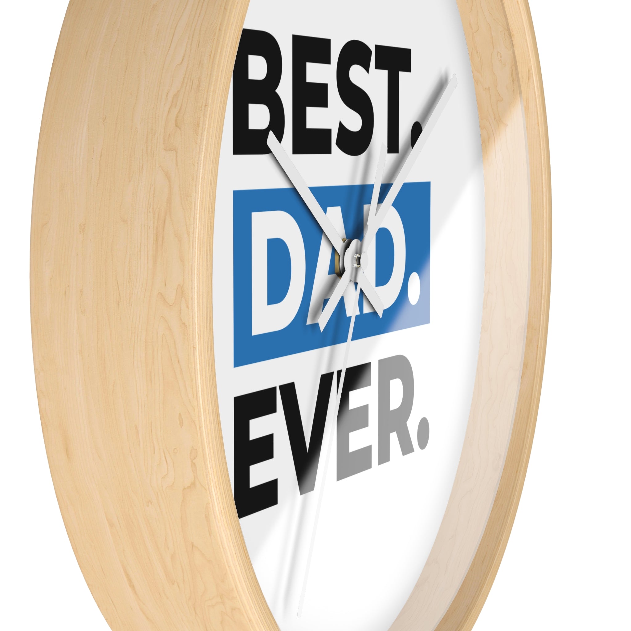 Best Dad Ever Wall Clock — Father's Day Gift Decorative Clock