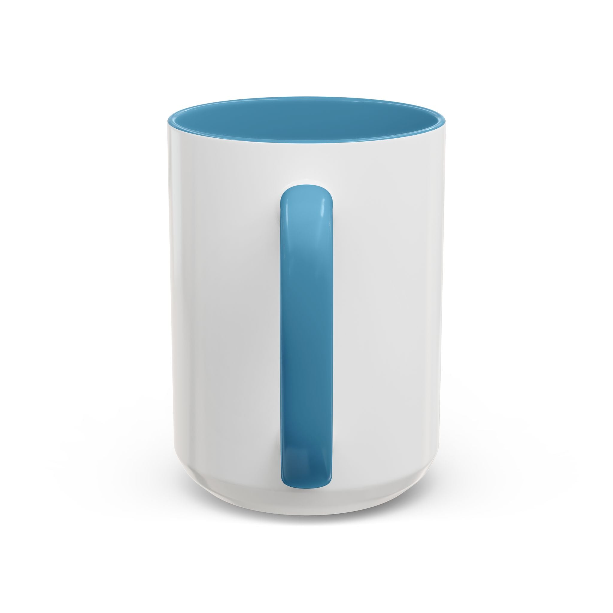 Accent Coffee Mug — Customizable "Print It Your Way" Black-Accent Ceramic Mug (11/15oz)