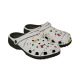 Women's Cute Patterned EVA Clogs — Hearts, Crowns & 'I Love Me' Design