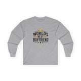 World's Best Boyfriend Long Sleeve Tee — Gift Shirt for Him