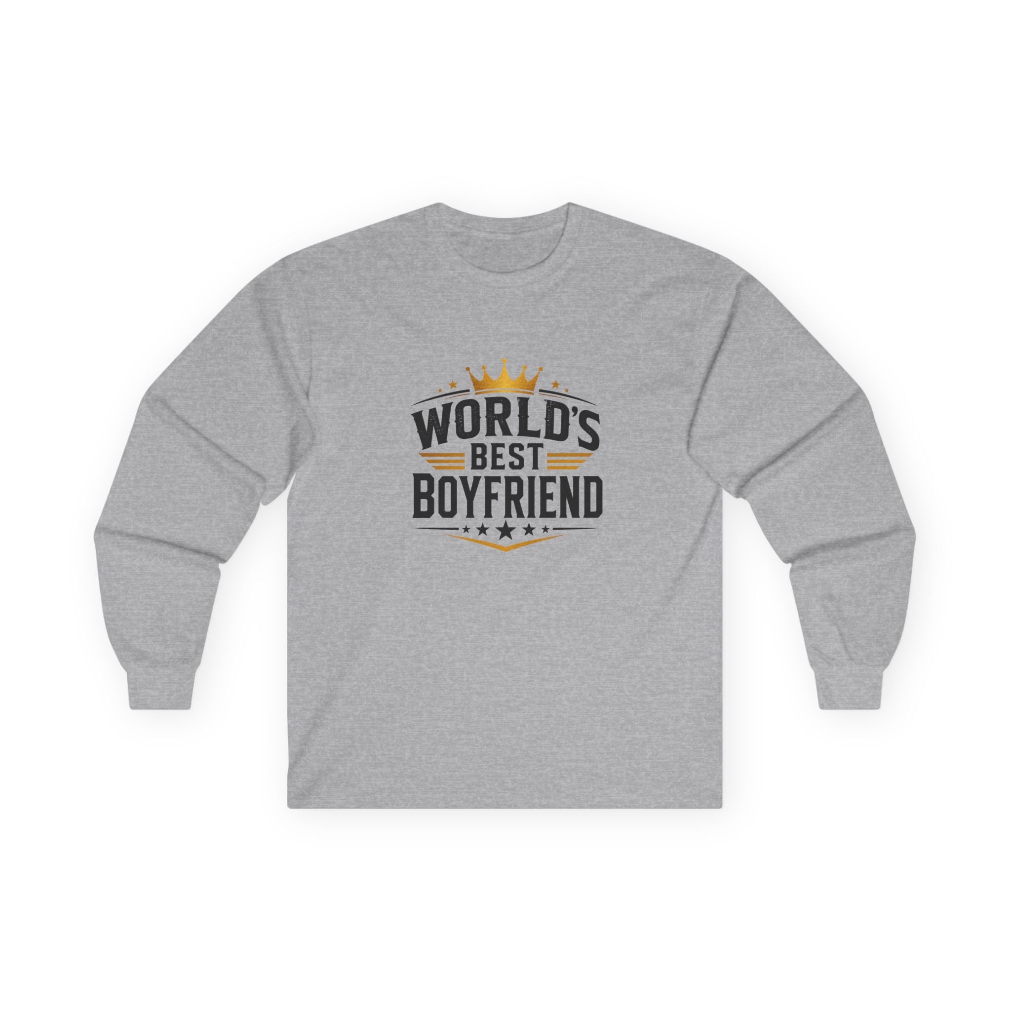 World's Best Boyfriend Long Sleeve Tee — Gift Shirt for Him