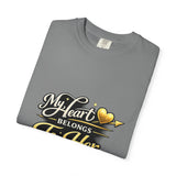 My Heart Belongs To Her T-Shirt — Romantic Couples Tee