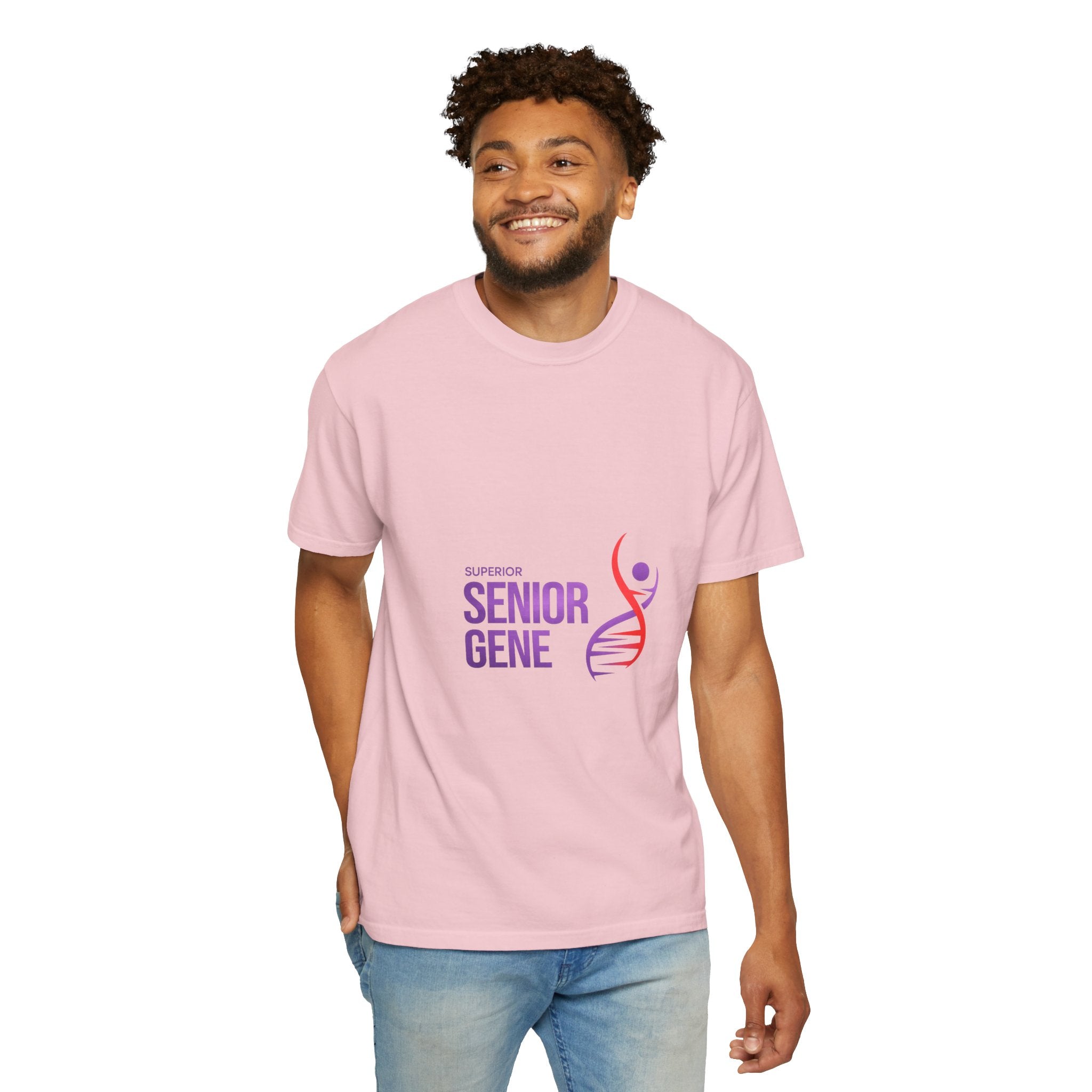 Senior Gene T-Shirt — Funny Graduation DNA Graphic Tee for Seniors