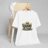 Reserved for My Queen T-Shirt — Couples Romantic Crown Design