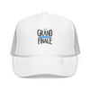 Grand Finale Trucker Hat — Foam Mesh Baseball Cap with 'Grand Finale' Embroidery
