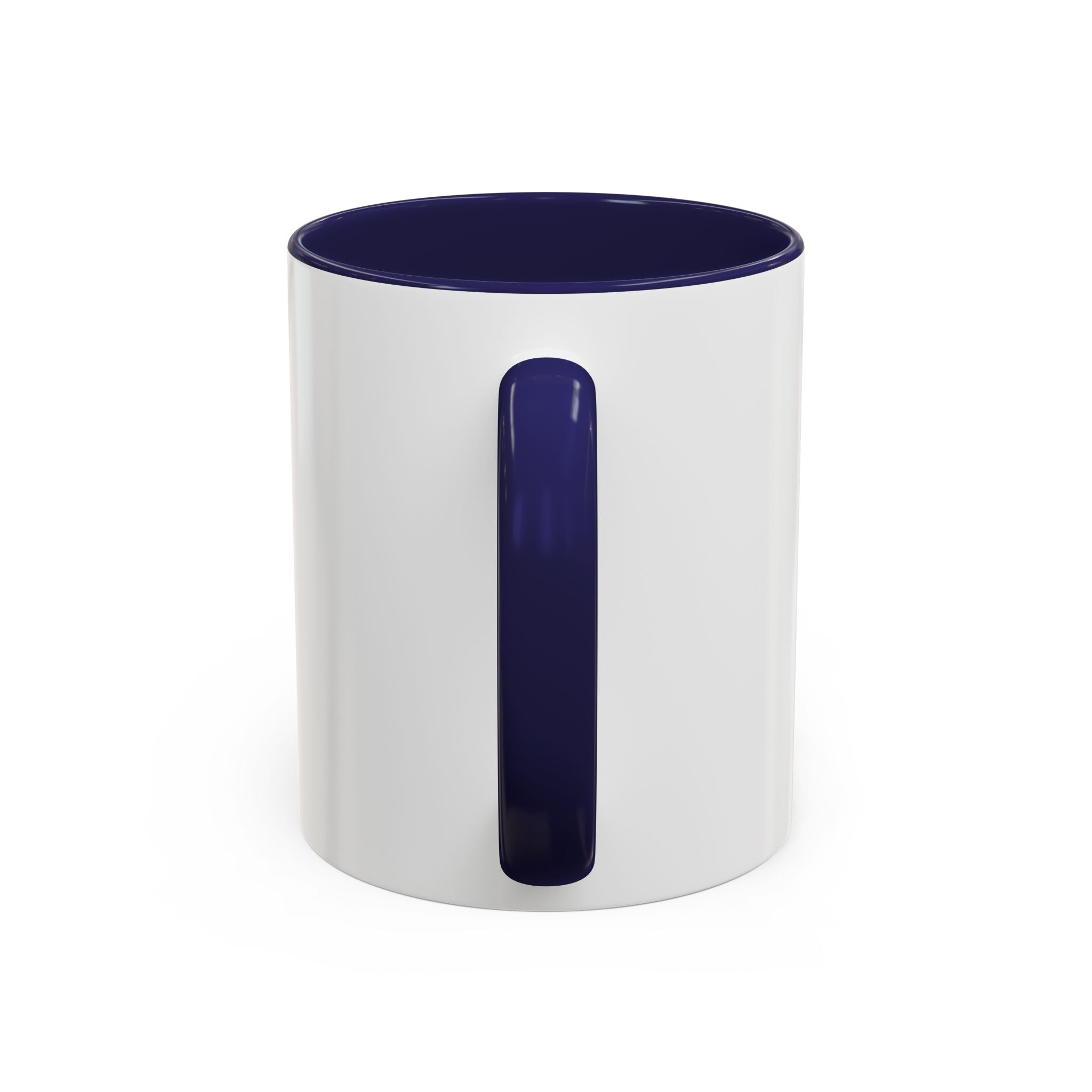 Accent Coffee Mug — Customizable "Print It Your Way" Black-Accent Ceramic Mug (11/15oz)