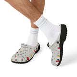 Women's Cute Patterned EVA Clogs — Hearts, Crowns & 'I Love Me' Design