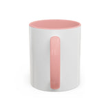Accent Coffee Mug — Customizable "Print It Your Way" Black-Accent Ceramic Mug (11/15oz)