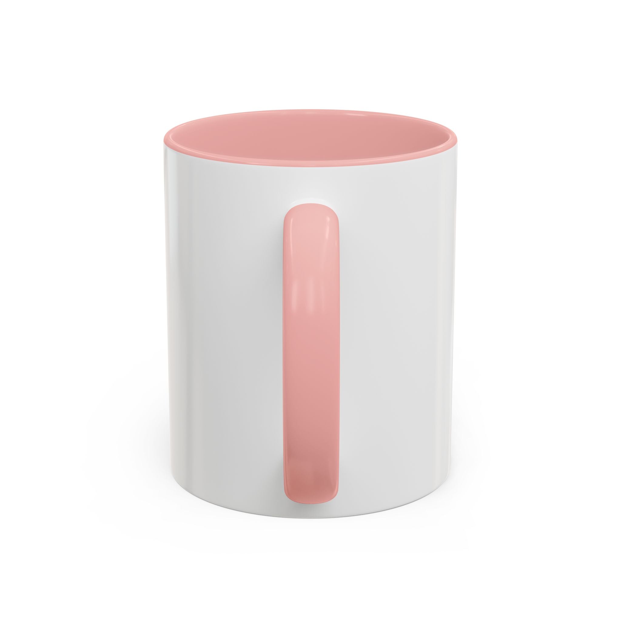 Accent Coffee Mug — Customizable "Print It Your Way" Black-Accent Ceramic Mug (11/15oz)