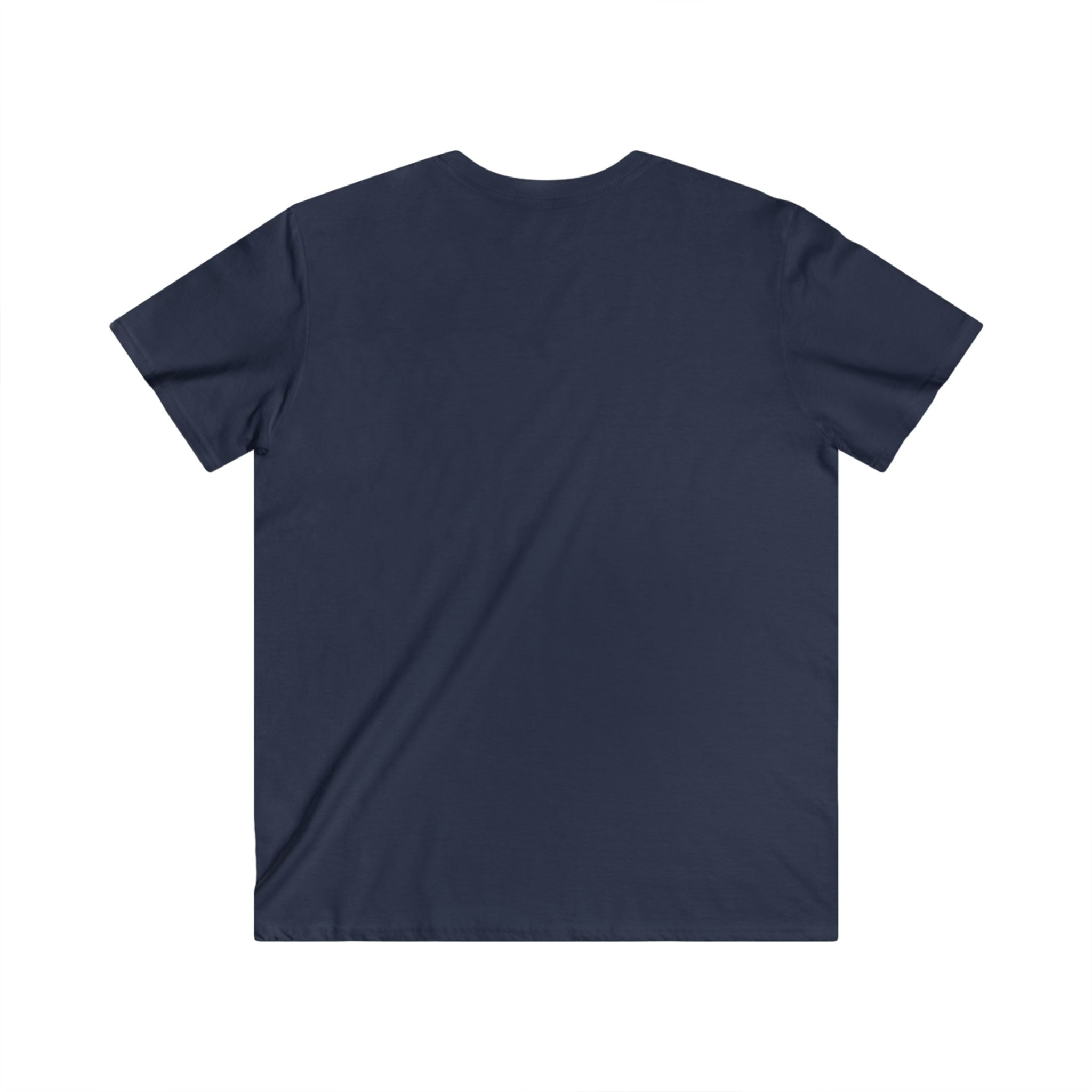 Premium V-Neck Tee — "Premium" Text Graphic