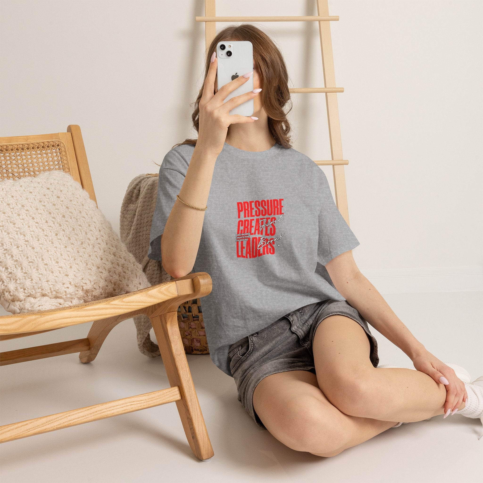 Pressure Creates Leaders T-Shirt — Motivational Graphic Tee for Leaders & Entrepreneurs