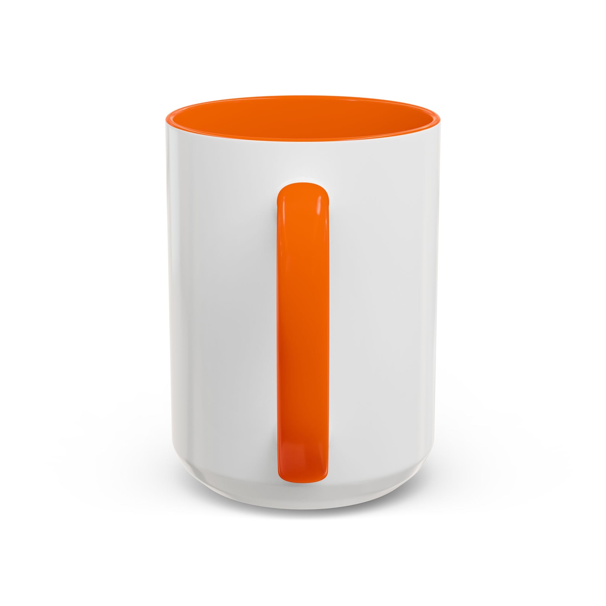 Accent Coffee Mug — Customizable "Print It Your Way" Black-Accent Ceramic Mug (11/15oz)