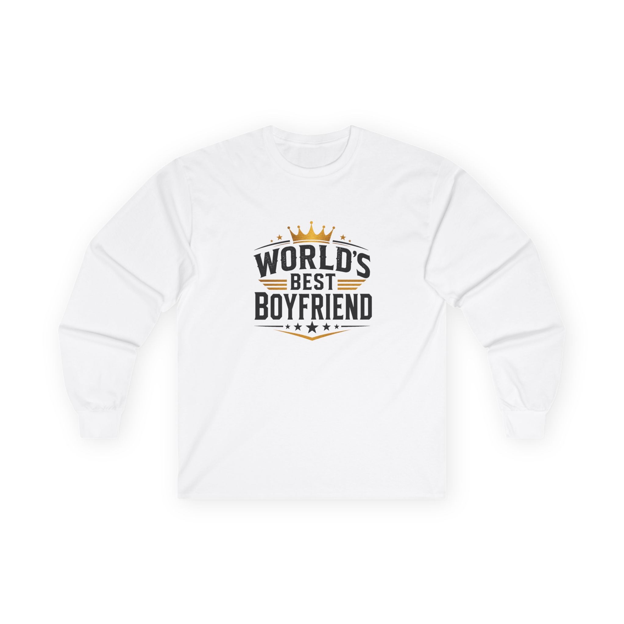 World's Best Boyfriend Long Sleeve Tee — Gift Shirt for Him