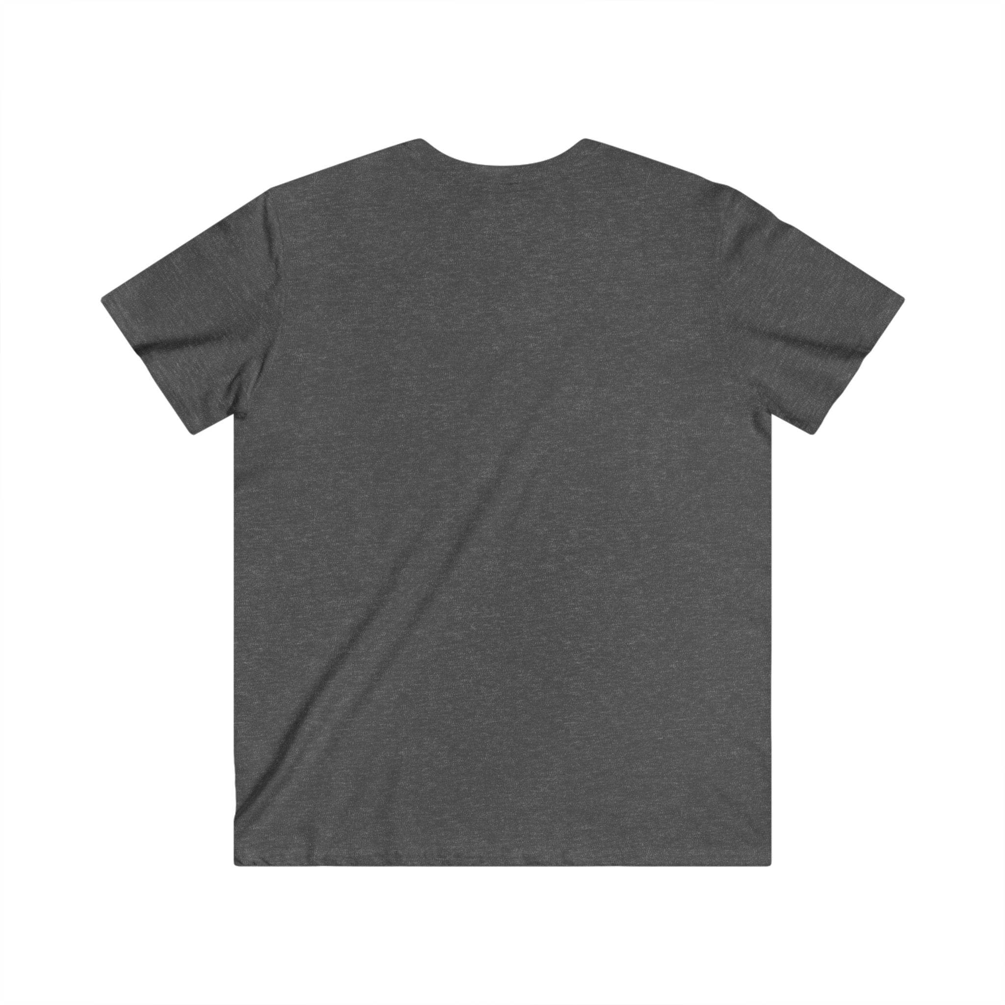 Premium V-Neck Tee — "Premium" Text Graphic