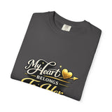 My Heart Belongs To Her T-Shirt — Romantic Couples Tee