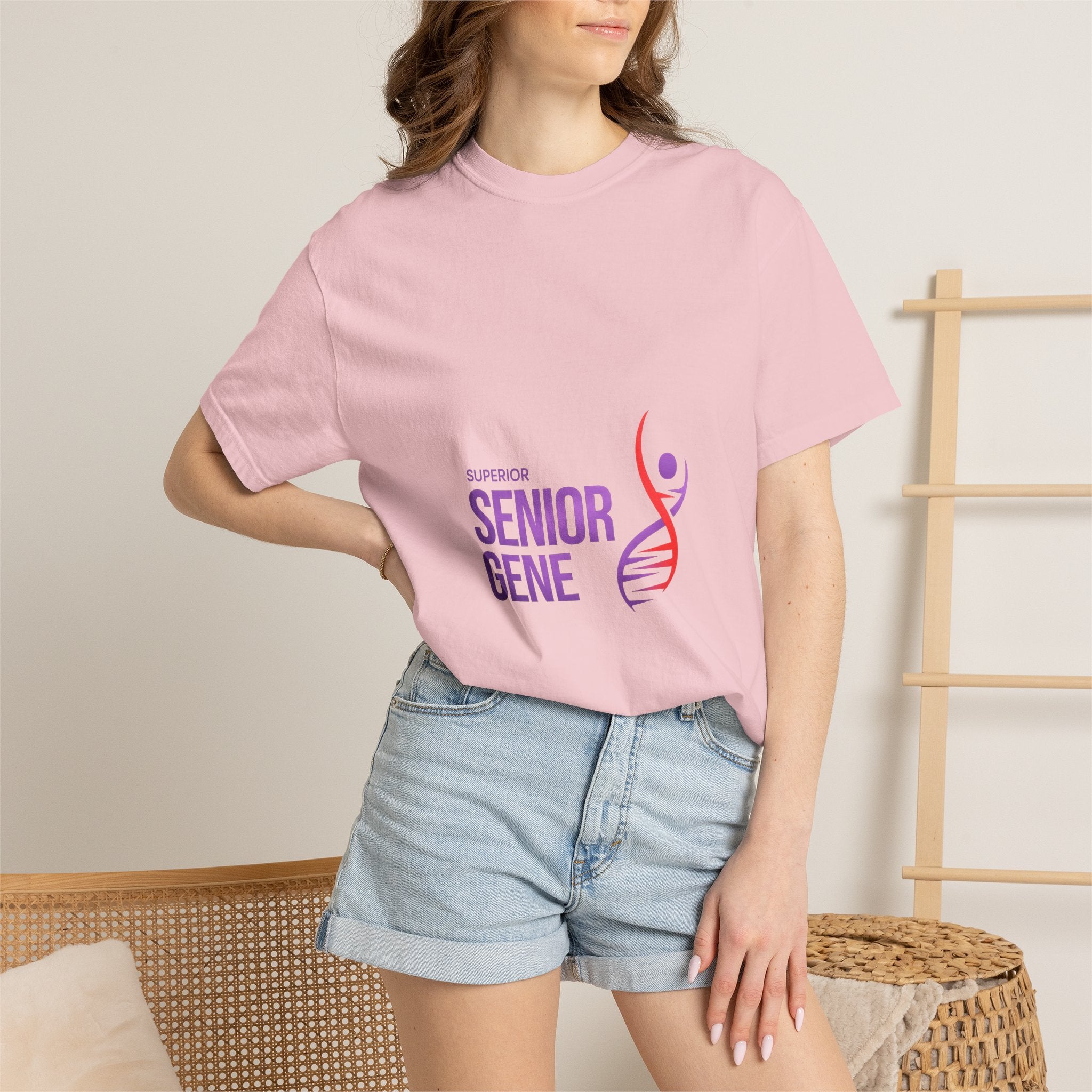 Senior Gene T-Shirt — Funny Graduation DNA Graphic Tee for Seniors