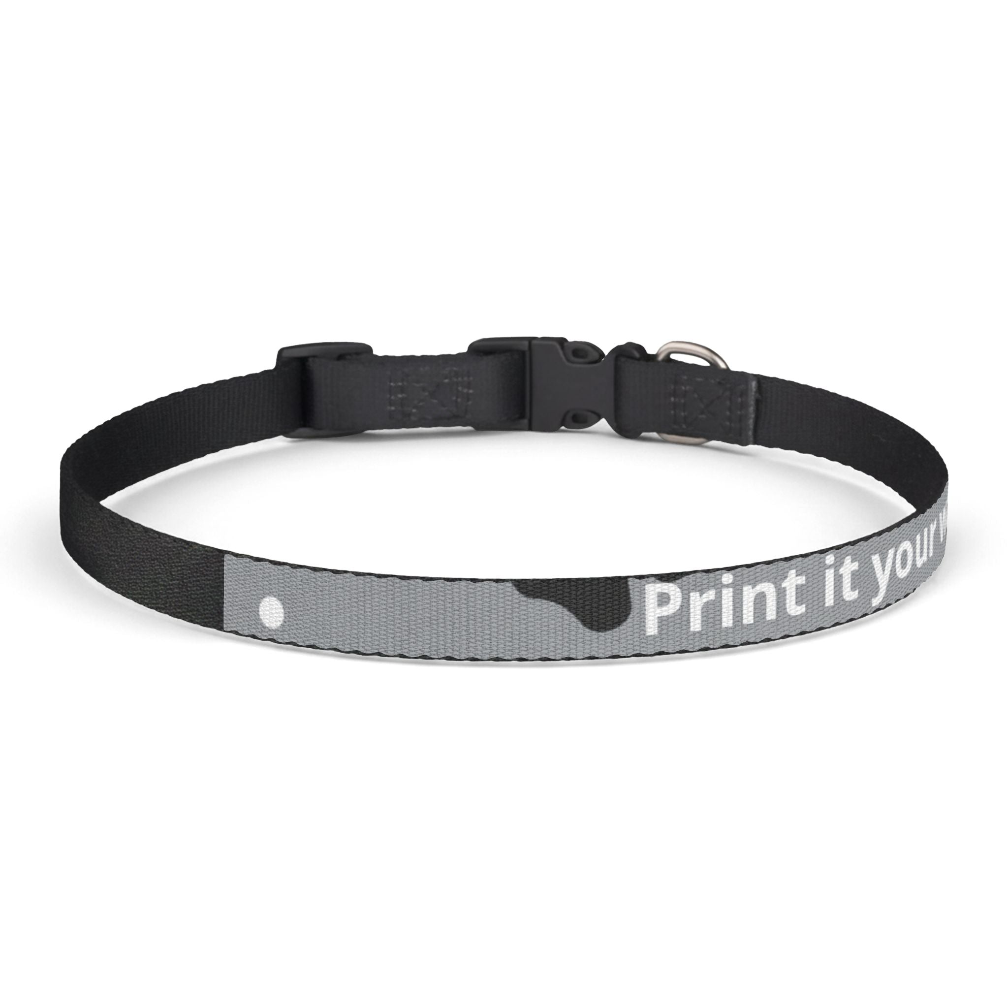 Custom Clip-On Pet Collar — Personalized Printed Dog Collar ("Print it your way")