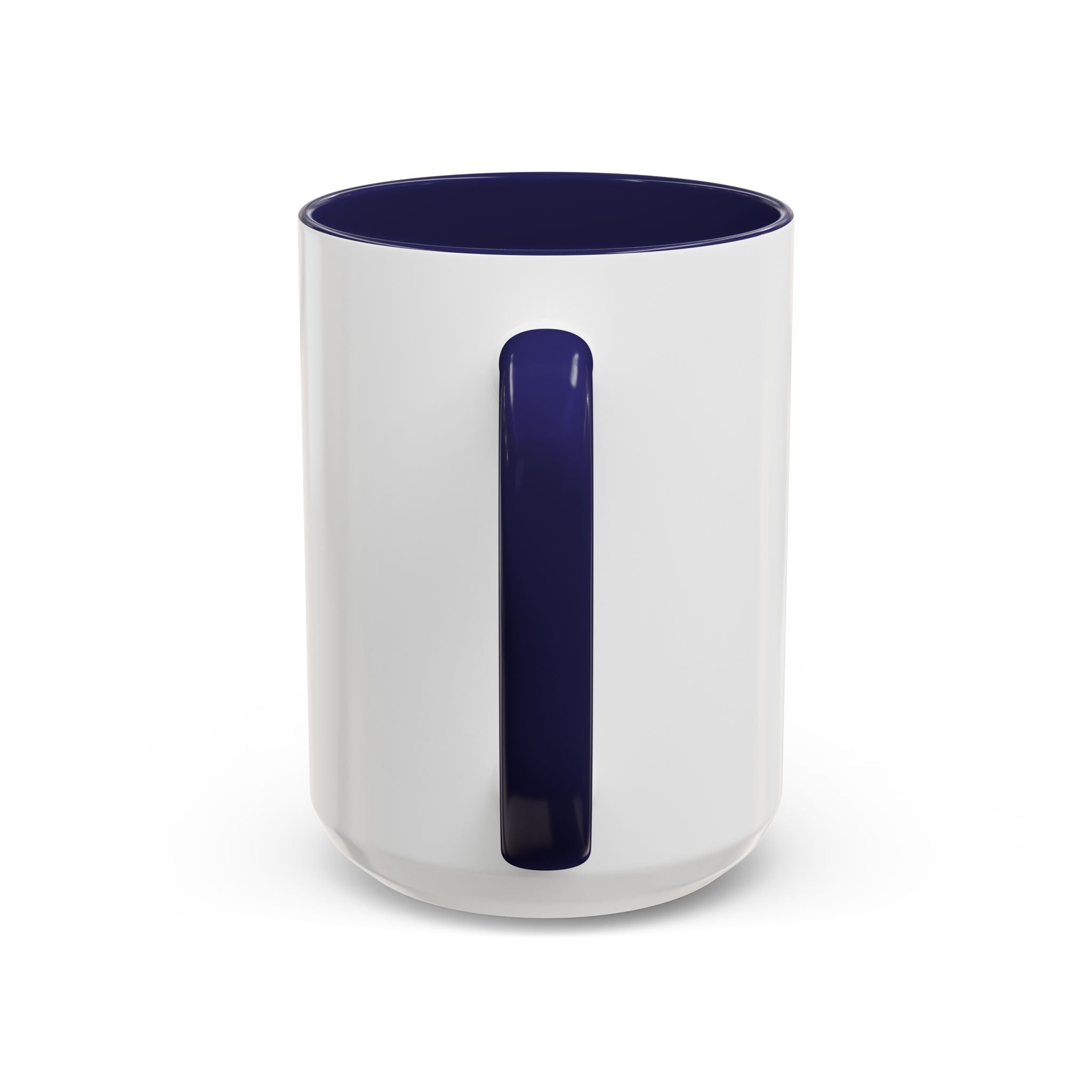Accent Coffee Mug — Customizable "Print It Your Way" Black-Accent Ceramic Mug (11/15oz)