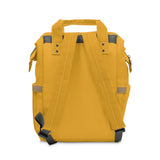 Customizable Diaper Backpack – Multifunctional Baby Changing Bag with Front Pocket