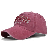New York Embroidered Cotton Baseball Cap