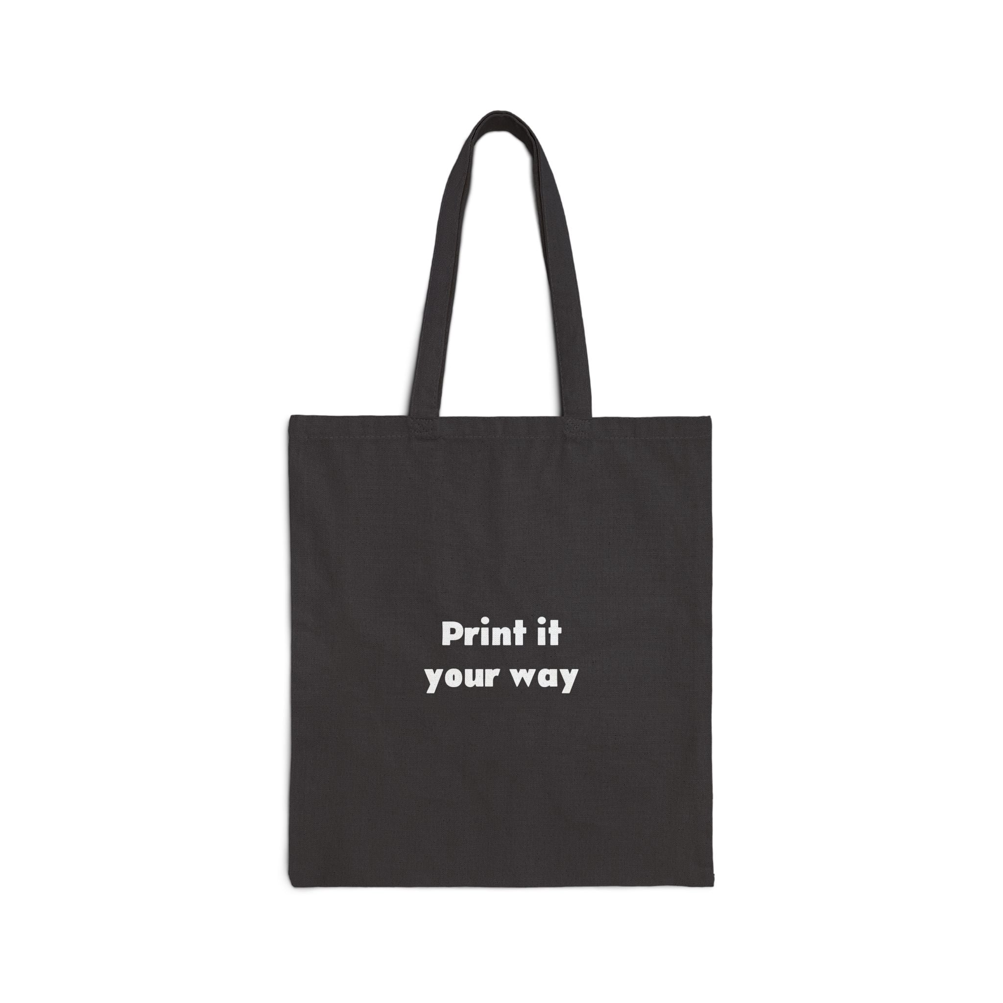 Canvas Tote Bag — "You Won My Heart" Valentine Tic-Tac-Toe Gift Tote