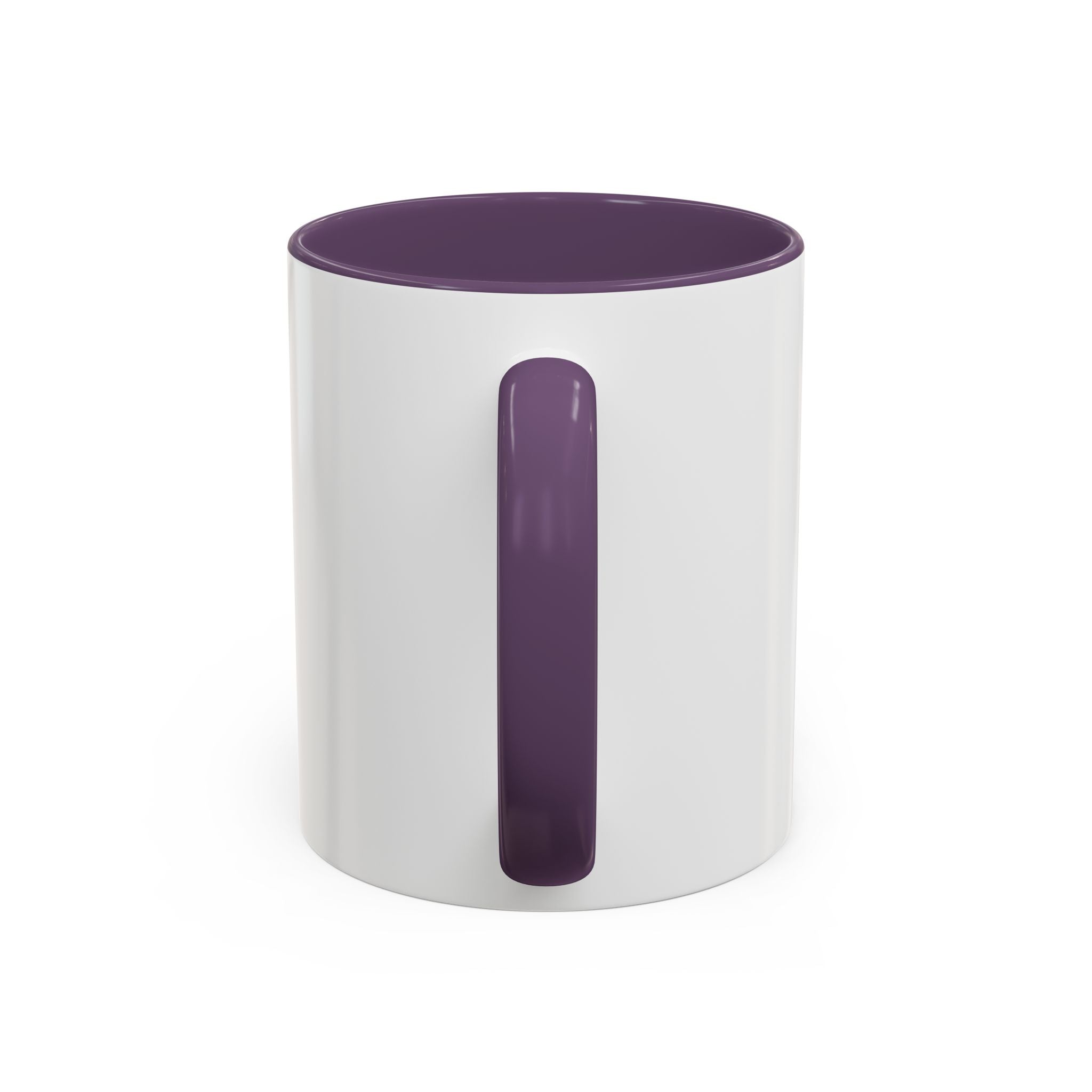 Accent Coffee Mug — Customizable "Print It Your Way" Black-Accent Ceramic Mug (11/15oz)