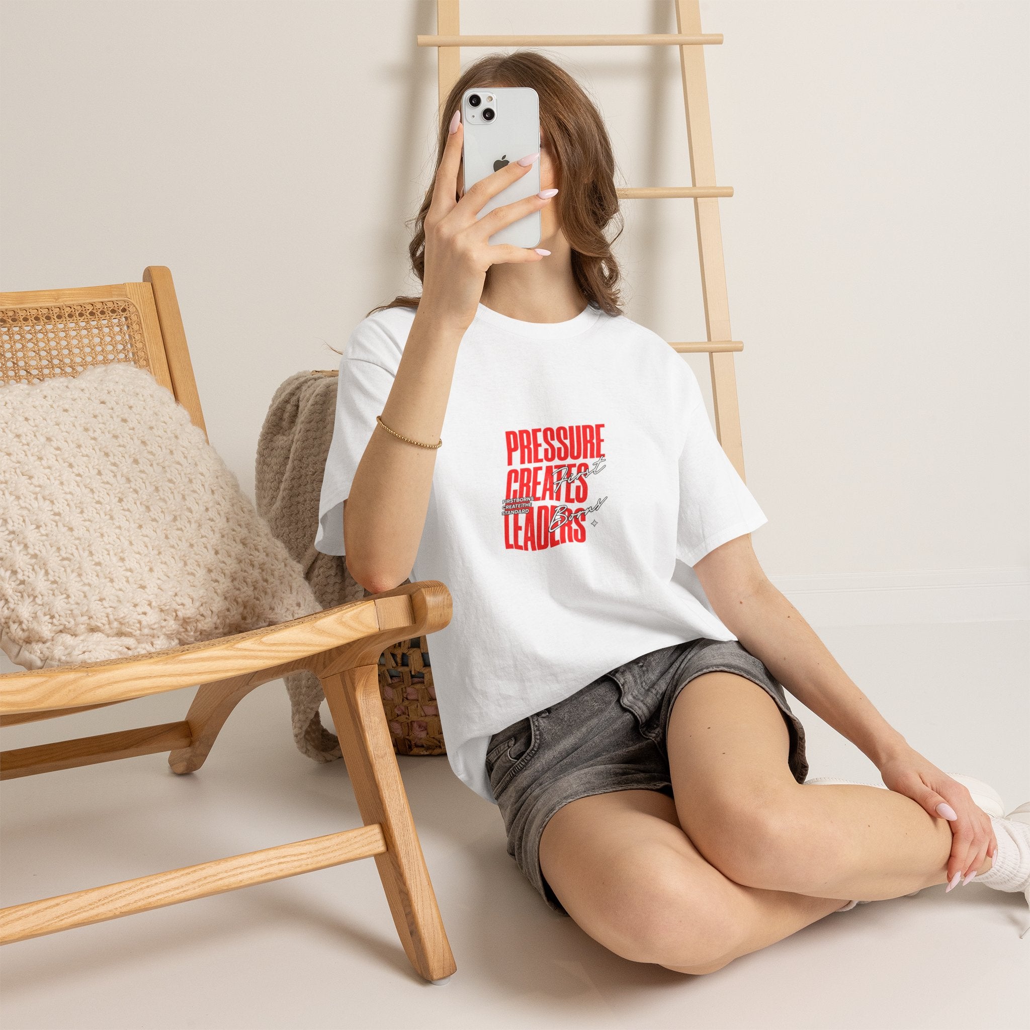 Pressure Creates Leaders T-Shirt — Motivational Graphic Tee for Leaders & Entrepreneurs