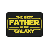 The Best Father in the Galaxy Desk Mat — Star Wars Inspired Father's Day Gaming Mousepad