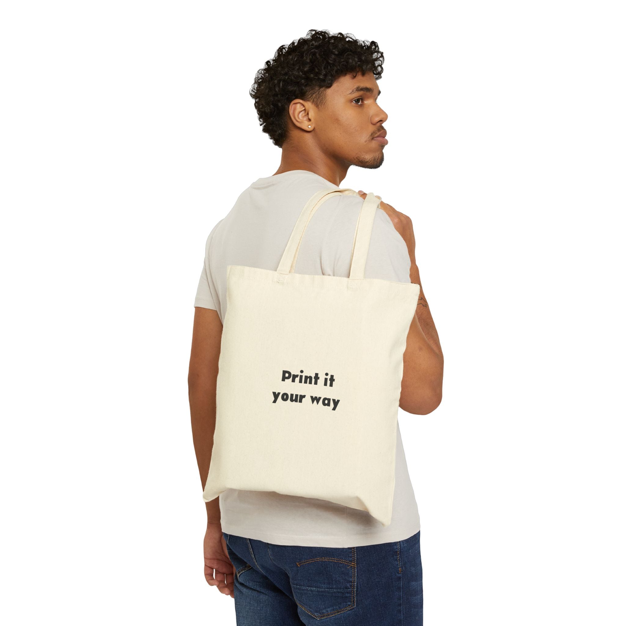 Canvas Tote Bag — "You Won My Heart" Valentine Tic-Tac-Toe Gift Tote