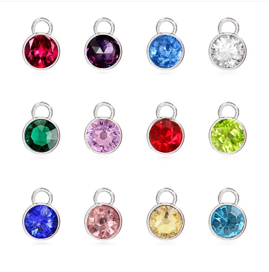 Customized Birthstone Necklace with Heart and Letter