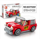 City Racing Building Blocks Set - Educational Car Story Toys for Children