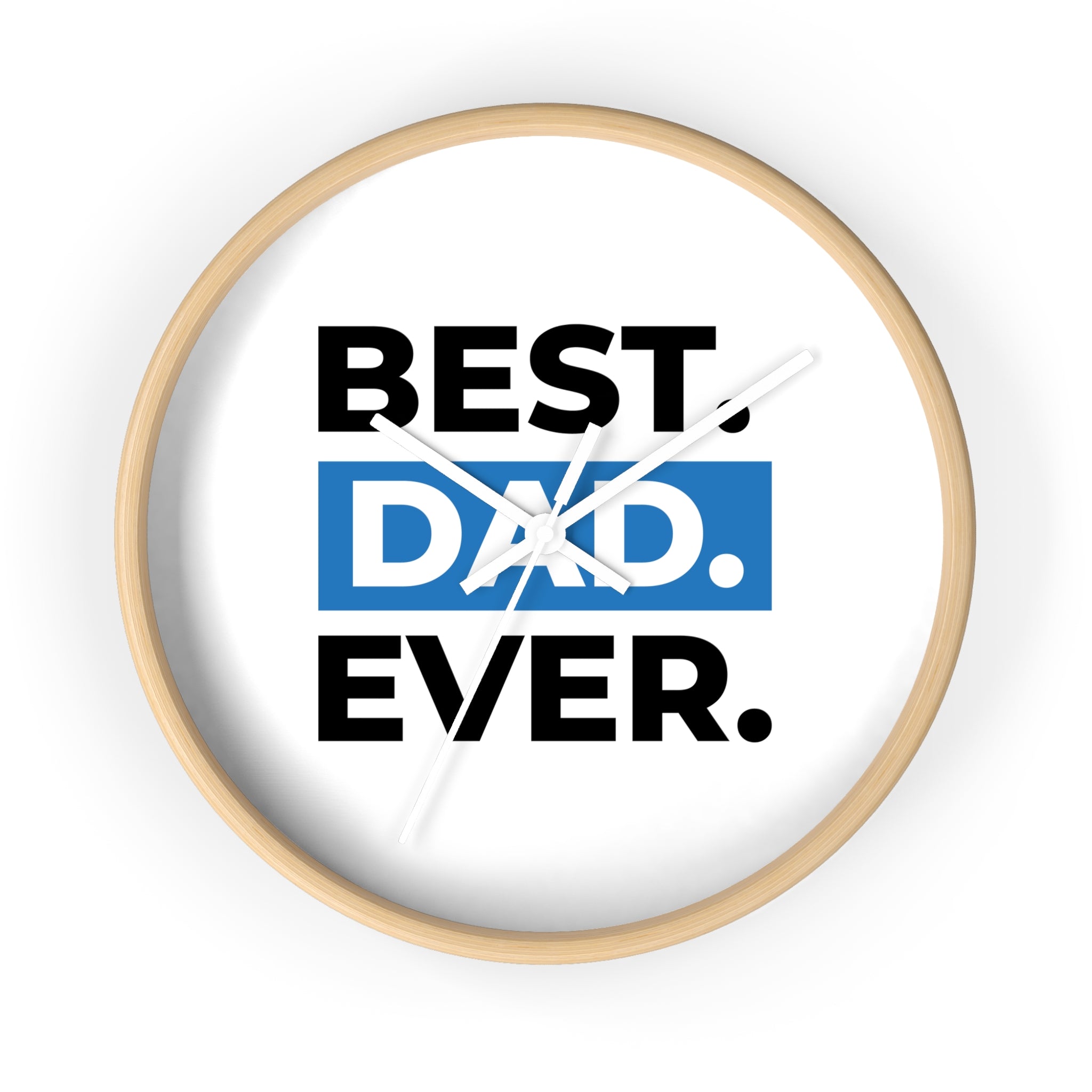 Best Dad Ever Wall Clock — Father's Day Gift Decorative Clock