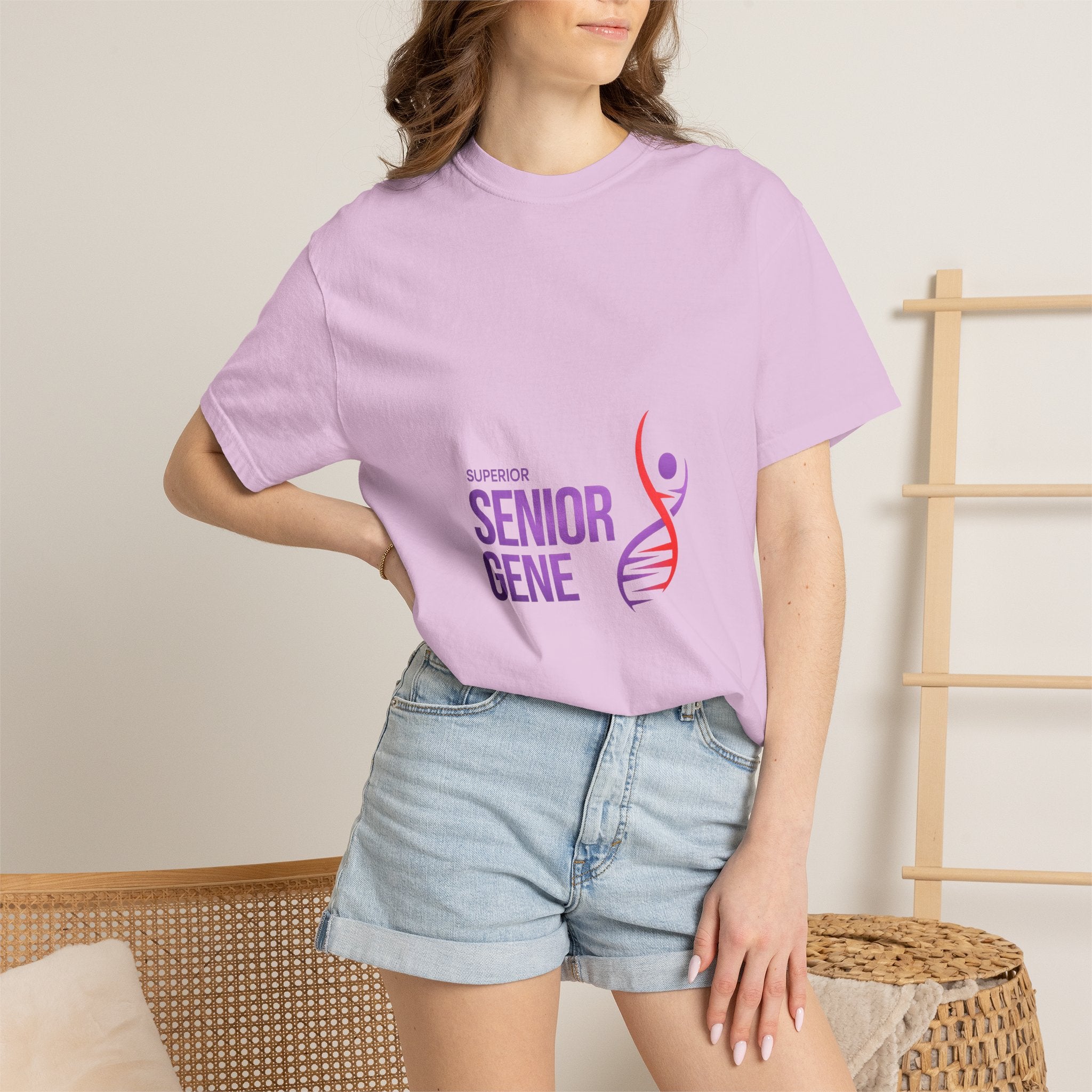 Senior Gene T-Shirt — Funny Graduation DNA Graphic Tee for Seniors