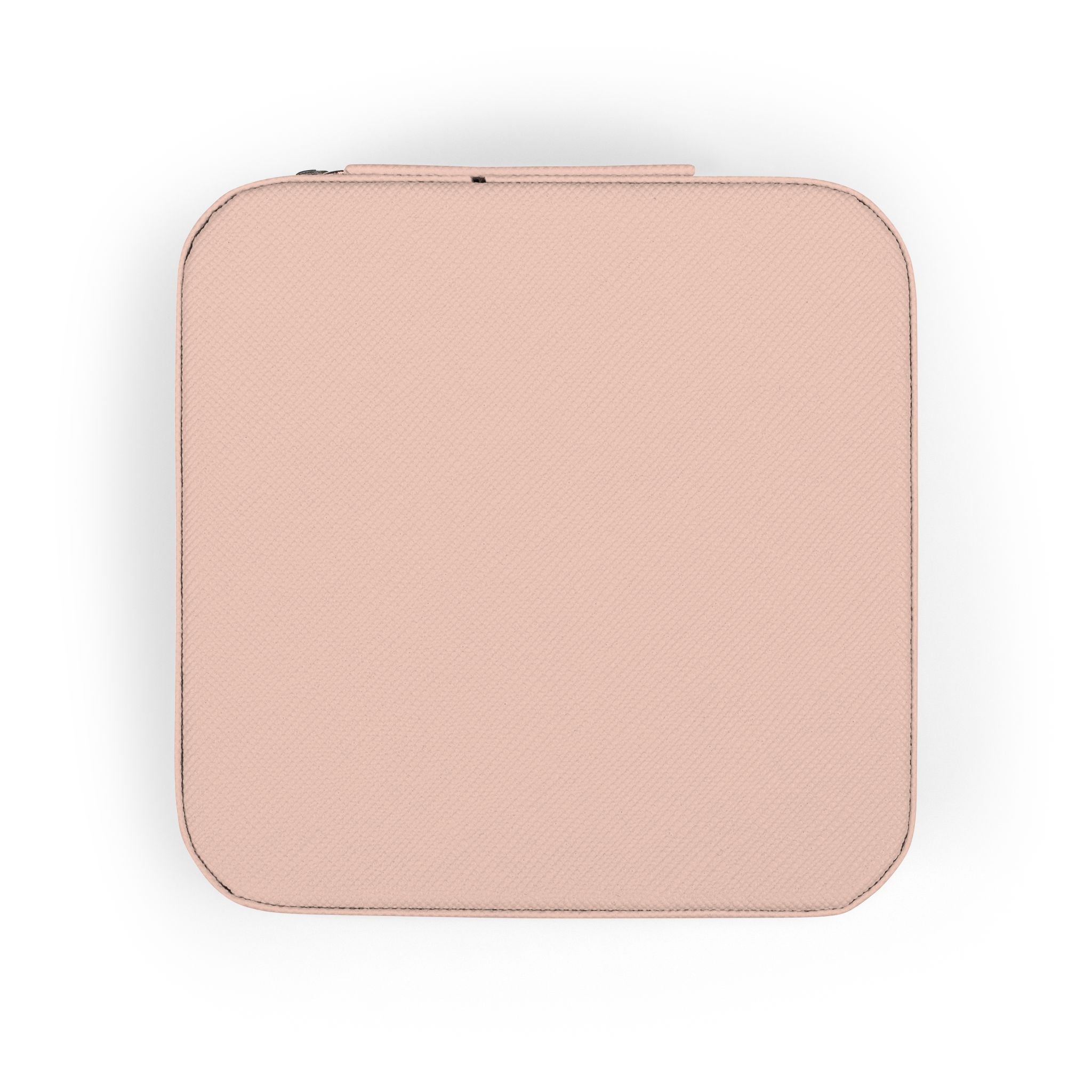 Travel Jewelry Case – Compact Pink Jewelry Organizer for Rings, Earrings & Necklaces