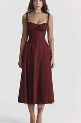 Parisian Dress - Waist Shaping Floral Maxi Dress (One Piece)