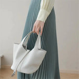 Luxury Elastic Pleated Skirt for Women - Elegant Style