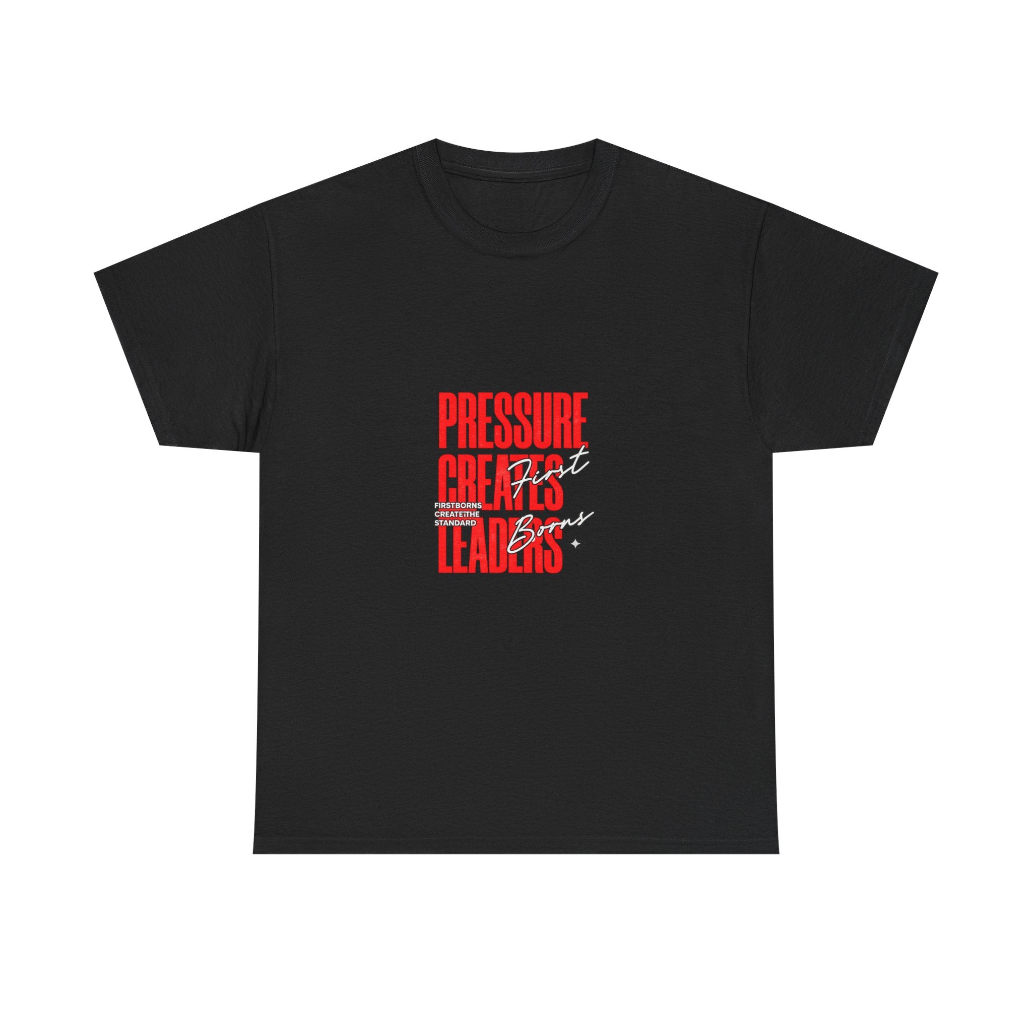 Pressure Creates Leaders T-Shirt — Motivational Graphic Tee for Leaders & Entrepreneurs