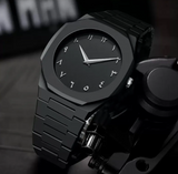 Men's Retro Arabic Digital Quartz Watch