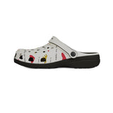 Women's Cute Patterned EVA Clogs — Hearts, Crowns & 'I Love Me' Design