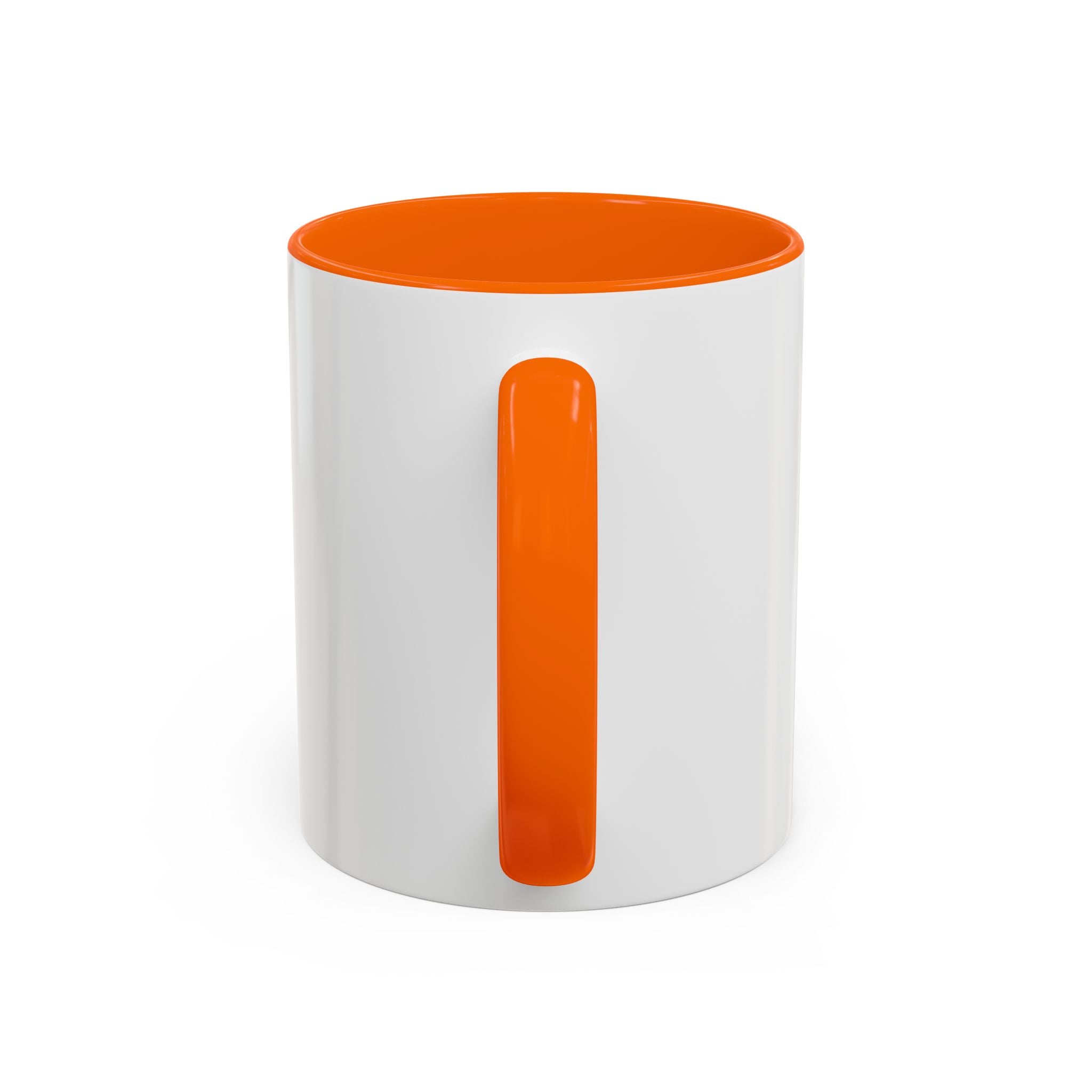 Accent Coffee Mug — Customizable "Print It Your Way" Black-Accent Ceramic Mug (11/15oz)