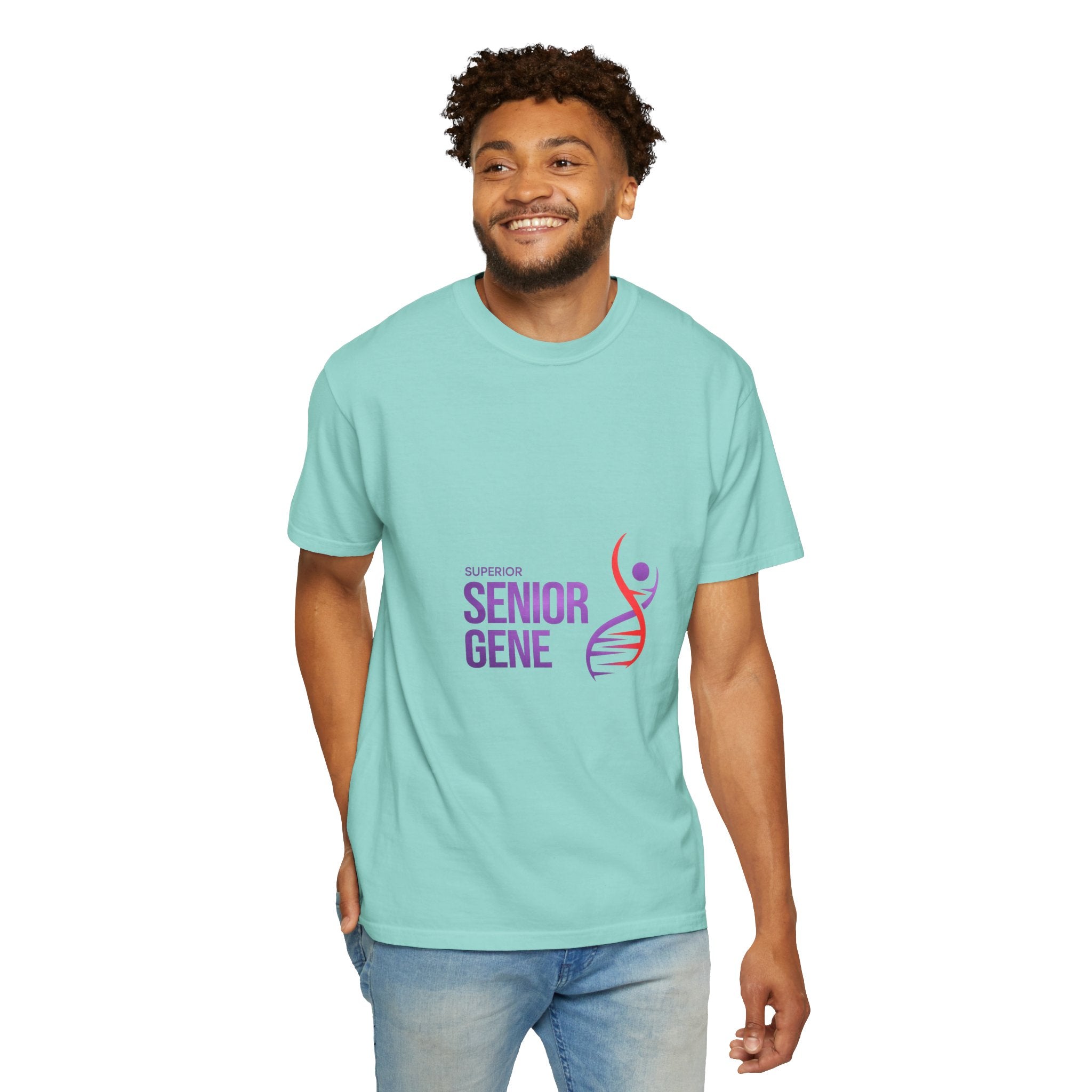 Senior Gene T-Shirt — Funny Graduation DNA Graphic Tee for Seniors