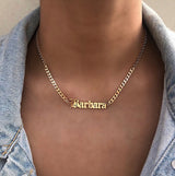 Custom Stainless Steel Name Necklace for Women