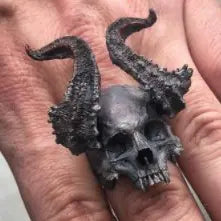 Titanium Steel Skull Ring - Stylish Wholesale Jewelry