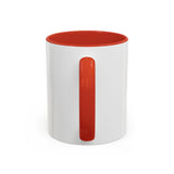 Accent Coffee Mug — Customizable "Print It Your Way" Black-Accent Ceramic Mug (11/15oz)
