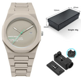 Men's Retro Arabic Digital Quartz Watch