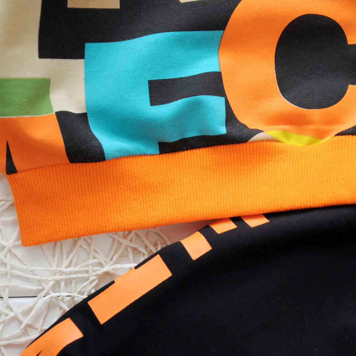 Spring Kids Cartoon Hoodie Set for Boys and Girls