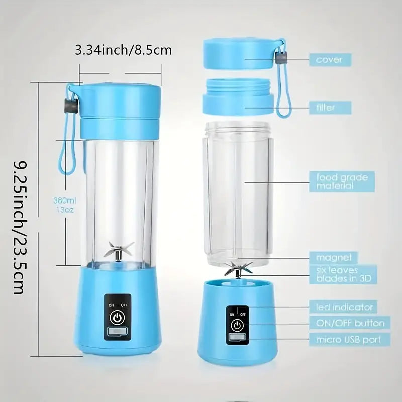 Mini Electric Citrus Juice Blender with USB Charging