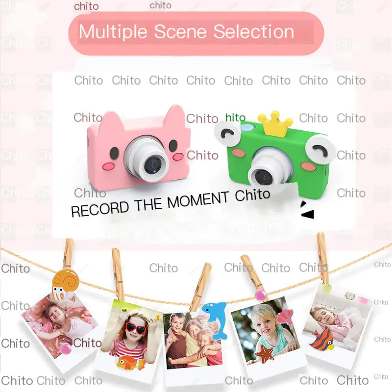 Children's Digital Mini Camera with SD Card (16/32GB)