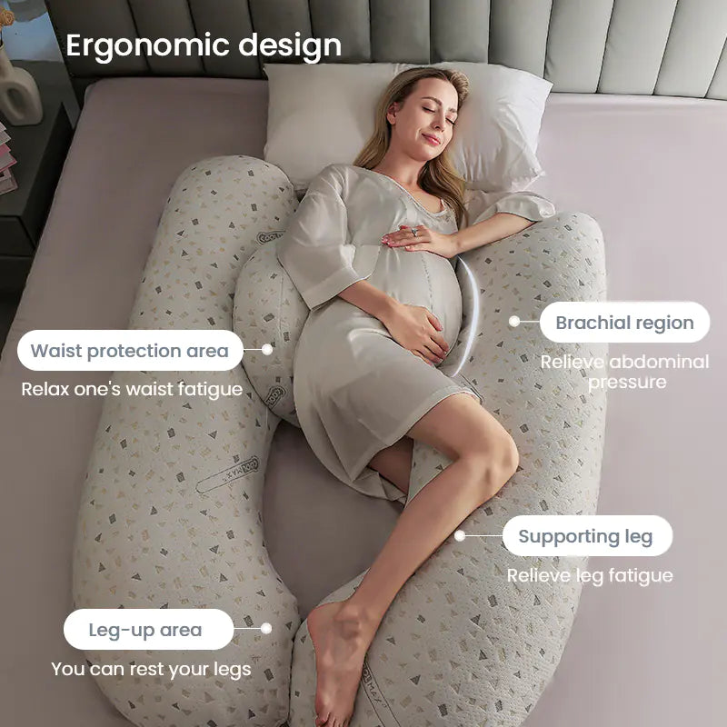 Maternity Body Pillow for Side Sleeping Women