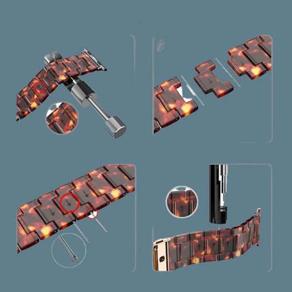 Apple Resin Watch Band for iWatch Series 1-4 (Wholesale)